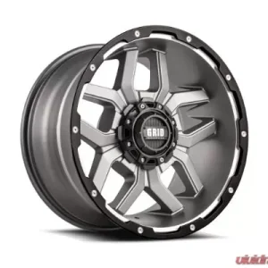 Grid Wheel Offroad GD07 Wheel 20x9 5x150 0mm Matte Anthracite | Black Lip - Image 1