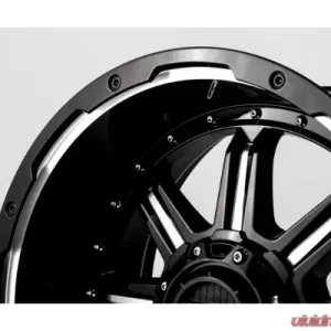 Grid Wheel Offroad GD10 Wheel 20x9 5x127 | 5x5 | 5x139.7 15mm Gloss Black | Milled - Image 3