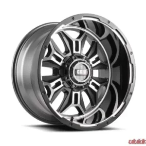 Grid Wheel Offroad GD11 Wheel 17x9 5x127 | 5x5 | 5x139.7 0mm Gloss Anthracite | Black Lip - Image 1