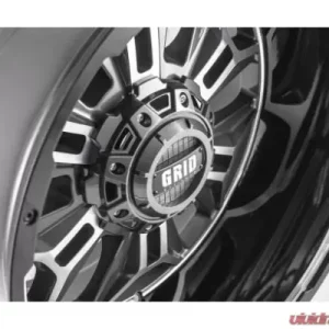 Grid Wheel Offroad GD11 Wheel 17x9 5x127 | 5x5 | 5x139.7 0mm Gloss Anthracite | Black Lip - Image 4