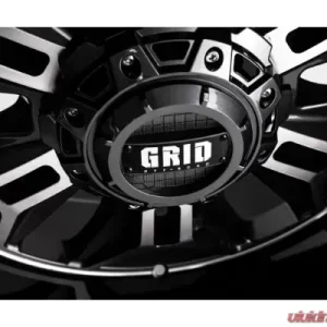 Grid Wheel Offroad GD11 Wheel 17x9 5x127 | 5x5 | 5x139.7 -12mm Double Dark Tint | Gloss Black Lip - Image 2
