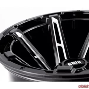 Grid Wheel Offroad GD12 Wheel 20x9 5x114.3|5x127 | 5x5 0mm Gloss Black | Milled - Image 5