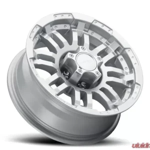Vision 375 Warrior Wheel 15x6 6x5.5 0mm Marine Paint Silver - Image 2