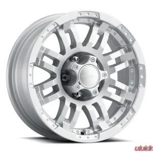 Vision 375 Warrior Wheel 15x6 5x4.5 0mm Marine Paint Silver - Image 1