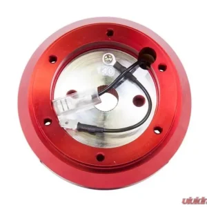NRG Red Short Hub Nissan | Infiniti G20 1987-2006 - Image 2