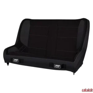 PRP Seats Elite Series Rear Bench Seat for Jeep Wrangler TJ 1997-2006 All Black - Image 1