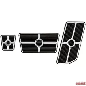 Billet Specialties Universal Black Anodized Pedal Kit - Image 1