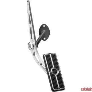 Billet Specialties Black Anodized Tri-Five Gas Pedal Assembly Chevrolet 1955-1957 - Image 1