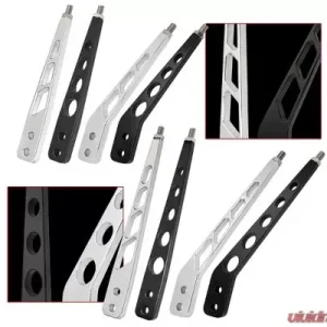 Billet Specialties 8" Black Anodized Tremec Bent Grid Shift Lever - Image 3
