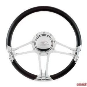 Billet Specialties 14" Monaco Polished Steering Wheel - Image 1