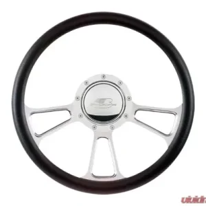 Billet Specialties 14" VinTec Half Wrap Steering Wheel - Image 1
