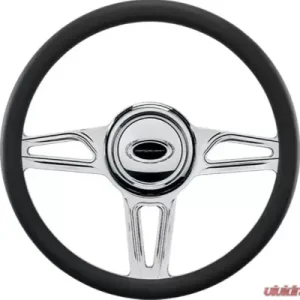 Billet Specialties 14" Interceptor Half Wrap Steering Wheel - Image 1