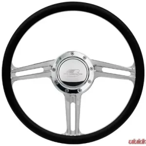 Billet Specialties 15.5" BLVD 03 Half Wrap Steering Wheel - Image 1