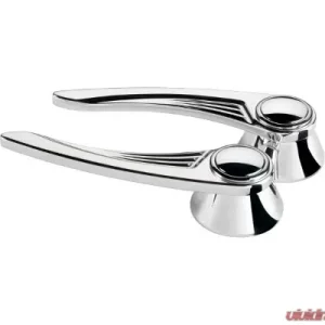 Billet Specialties Polished Ball Milled Door Handle GM | Ford 1949+ - Image 1