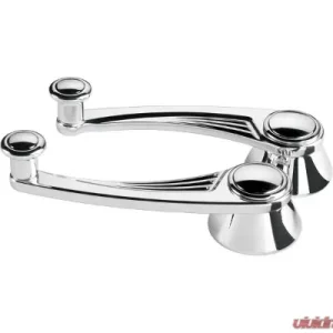 Billet Specialties Polished Ball Milled Window Cranks GM To 1948 - Image 1