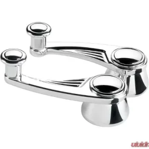 Billet Specialties Polished Ball Milled Vent Window Cranks GM | Ford 1949+ - Image 1