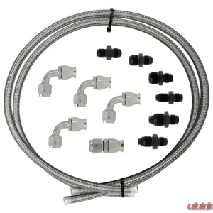 Billet Specialties Power Steering Hose Kit W/ Pump Mount Reservoir - Image 1