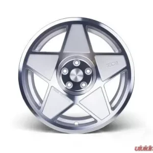 3SDM 0.05 Wheel 17x8 5x100 35mm Silver Cut Wheel - Image 2