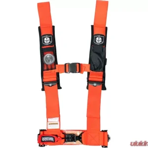 Pro Armor 5pt Harness 3" Pads Orange - Image 1