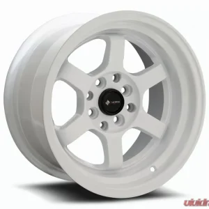 Vors TR7 Wheel 15x8 4x108 0mm White - Image 1