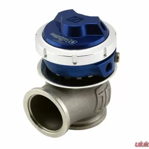 TurboSmart GenV CompGate40CG Compressed Gas 5psi External Wastegate (Blue) - Image 1