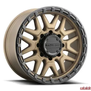 Raceline 953BZ Krank Wheel 17x8.5 6x139.7 Satin Black | Bronze - Image 3