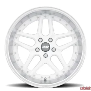 ESR Wheels CS15 Wheel 19x9.5 5x112 22mm Gloss White | Machined Lip - Image 4