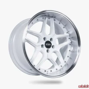 ESR Wheels CS15 Wheel 19x9.5 5x120 22mm Gloss White | Machined Lip - Image 1
