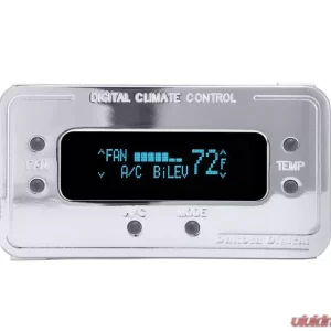 Dakota Digital Climate Control DCC-2200-C-T for Vintage Air Gen II Chrome Teal - Image 1