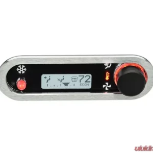 Dakota Digital Climate Controller for Vintage Air Gen IV, Brushed Satin White, DCC-2500H-S-W - Image 1