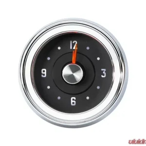 Dakota Digital RLC-51C-X Clock for 1951-1952 Chevrolet Cars, LED Display, Black Finish - Image 1