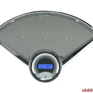 Dakota Digital VLK-55C-C-R Clock with Carbon Fiber Background for 1955-1956 Chevrolet - Image 1