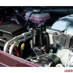 Corsa Performance Aluminum Oil Catch Can w/ Bracket Dodge | Jeep 6.2L V8 2015+ - Image 2