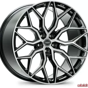 Vossen HF-2 Wheel 21X9 5X120 30mm Flat Brushed Gloss Black - Image 1