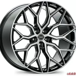 Vossen HF-2 Wheel 22X10.5 5X120 38mm Deep Brushed Gloss Black - Image 1