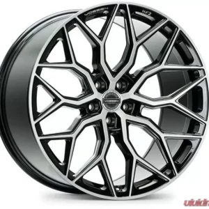 Vossen HF-2 Wheel 22X10.5 5x130 20mm Deep Brushed Gloss Black - Image 1