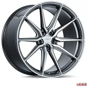 Vossen HF-3 Wheel 24X10 5x150 32mm Deep Gloss Graphite Polished - Image 1