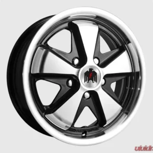 Klassik Rader 911 Wheel 17x7 5x112 40mm Gloss Black Machined Face & Lip - Image 2