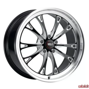 Weld Racing Belmont Drag S157 Wheel 17x11 5x120.65 +43mm Gloss Black Milled - Image 1
