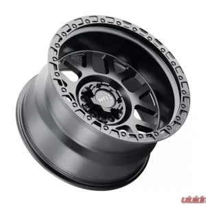 Weld Racing Cinch W104 Wheel 20x10 6x135 | 6x139.7 -18mm Satin Black with Gloss Black Ring - Image 3