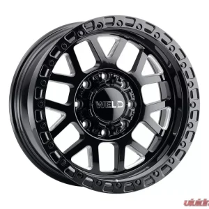 Weld Racing Cinch W105 Wheel 20x10 8x180 -18mm Gloss Black Milled with Gloss Black Ring - Image 1