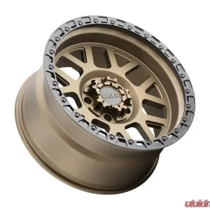 Weld Racing Cinch W115 Wheel 20x10 5x127 | 5x139.7 -18mm Satin Bronze with Satin Black Ring - Image 3