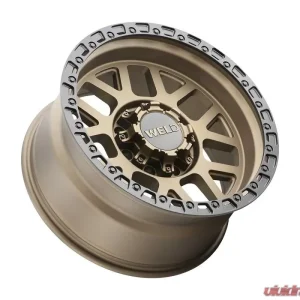 Weld Racing Cinch W115 Wheel 20x10 8x165.1 -18mm Satin Bronze with Satin Black Ring - Image 3