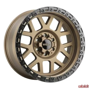 Weld Racing Cinch W115 Wheel 20x10 6x135 | 6x139.7 -18mm Satin Bronze with Satin Black Ring - Image 1
