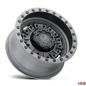Black Rhino Abrams Wheel 17x8.5 6x5.5 -18mm Textured Matte Gunmetal - Image 2