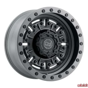 Black Rhino Abrams Wheel 18x9.5 6x5.5 -18mm Textured Matte Gunmetal - Image 1