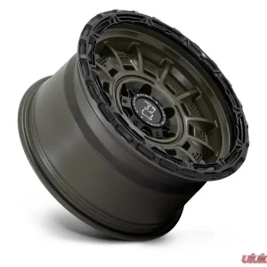 Black Rhino Legion Wheel 17x9 5x127 | 5x5 -12mm Olive Drab Green w/Black Lip - Image 2