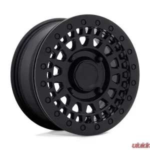 Black Rhino Powersports Parker Beadlock UTV Wheel 14x7 4x110 51mm Matte Black - Image 1