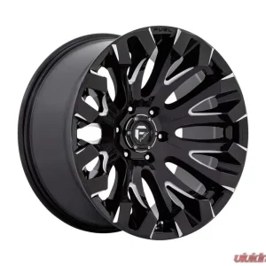 FUEL 1PC D828 Quake Wheel 20x10 5x5.5 -18mm Gloss Black Milled - Image 1