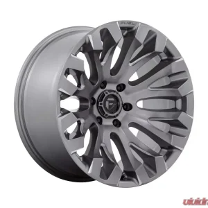FUEL D830 Quake Wheel 20x10 5x127 | 5x5 -18mm Platinum - Image 1